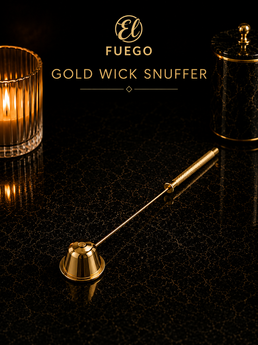 Gold Candle Snuffer