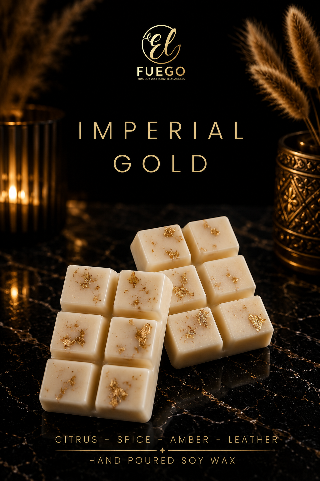 Imperial Gold 6 Segment Wax Melt